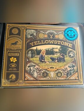 Yellowstone Fans!!! 1000 Pc Theory Yellowstone Puzzle New In Box